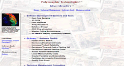 Desktop Screenshot of polymotec.com